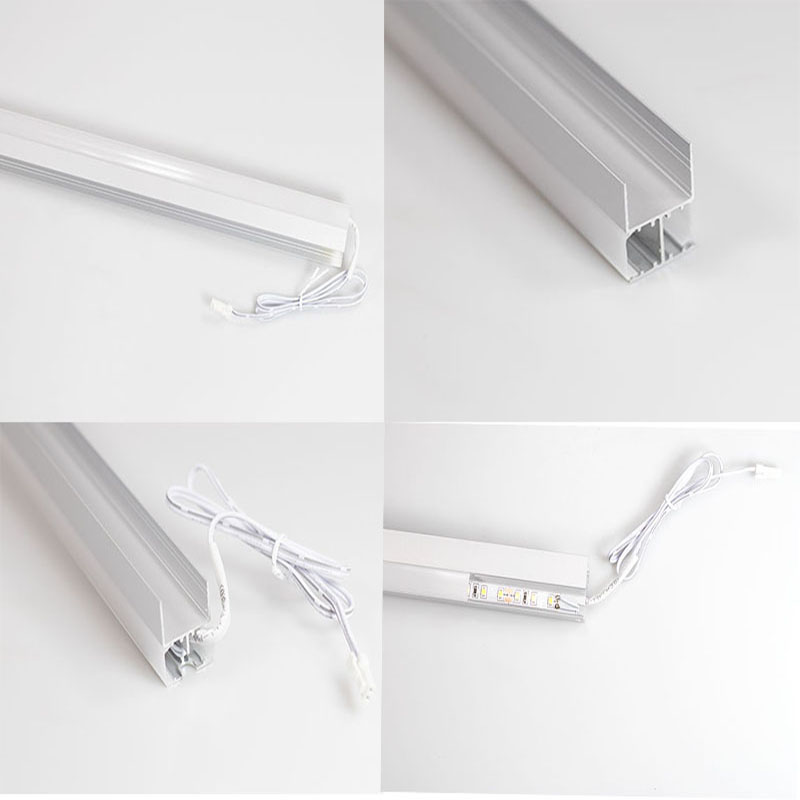 Cabinet LED Light Diffuser Aluminum Channel For 15mm Double Row LED Lighting Strips Cabinet LED Light Diffuser Aluminum Channel For 15mm Double Row LED Lighting Strips